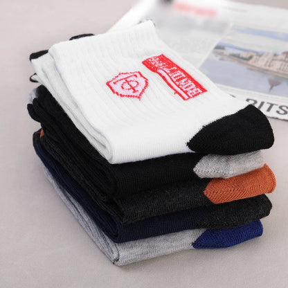 5Pairs Cotton Men Socks